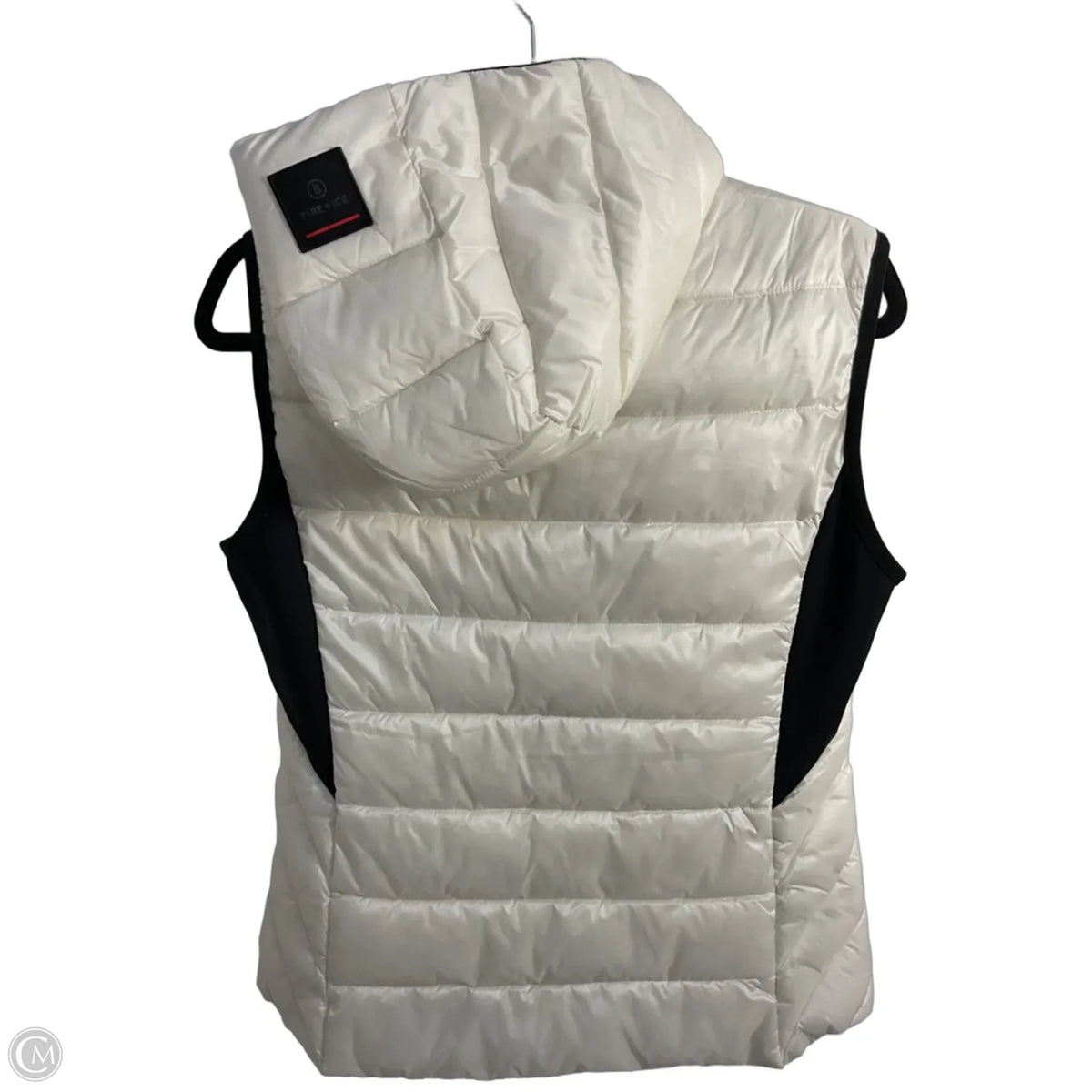 Vest Puffer & Quilted By Cmb In Black & White, Size: S