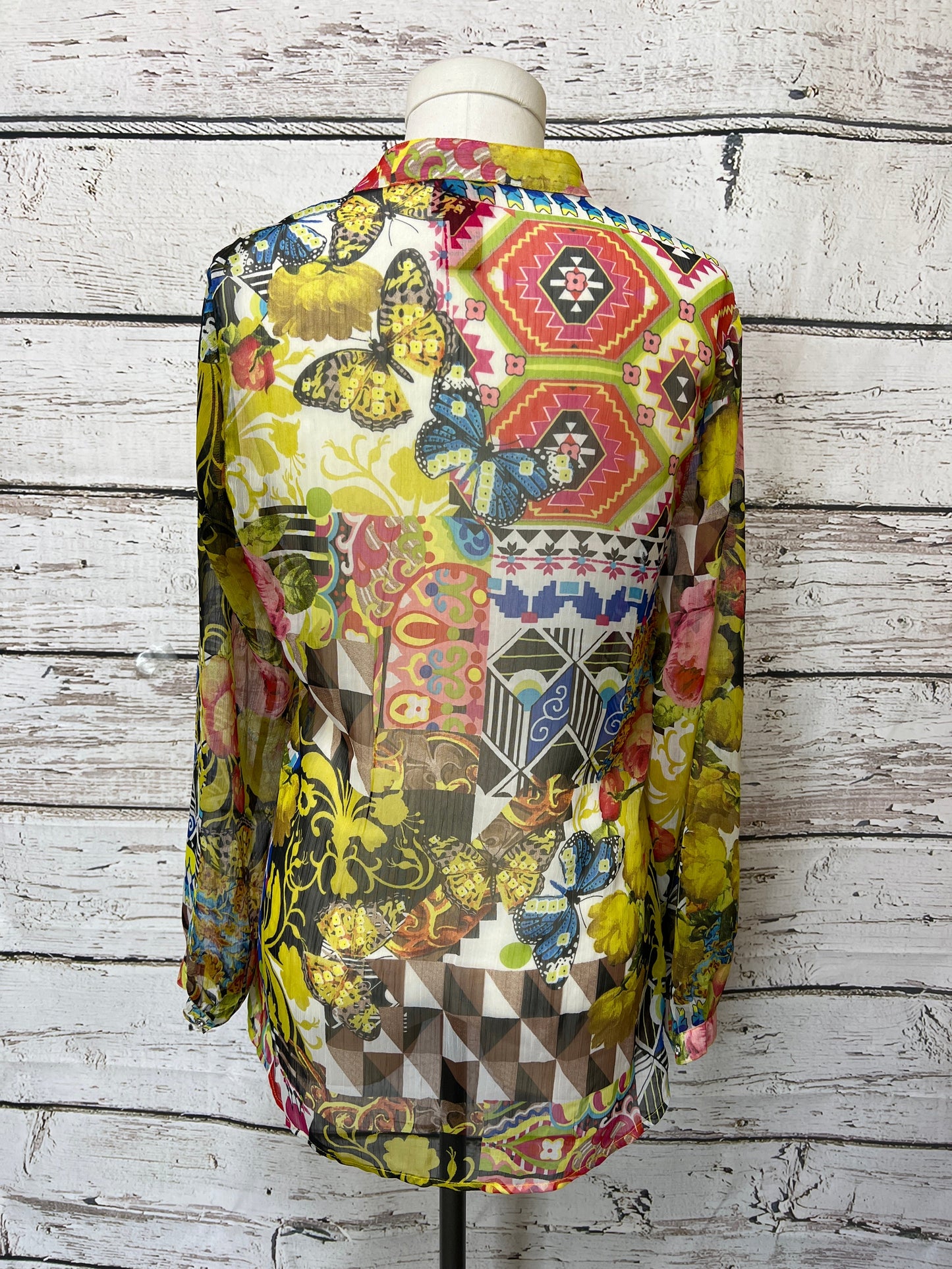 Blouse Long Sleeve By Cristina  Size: M