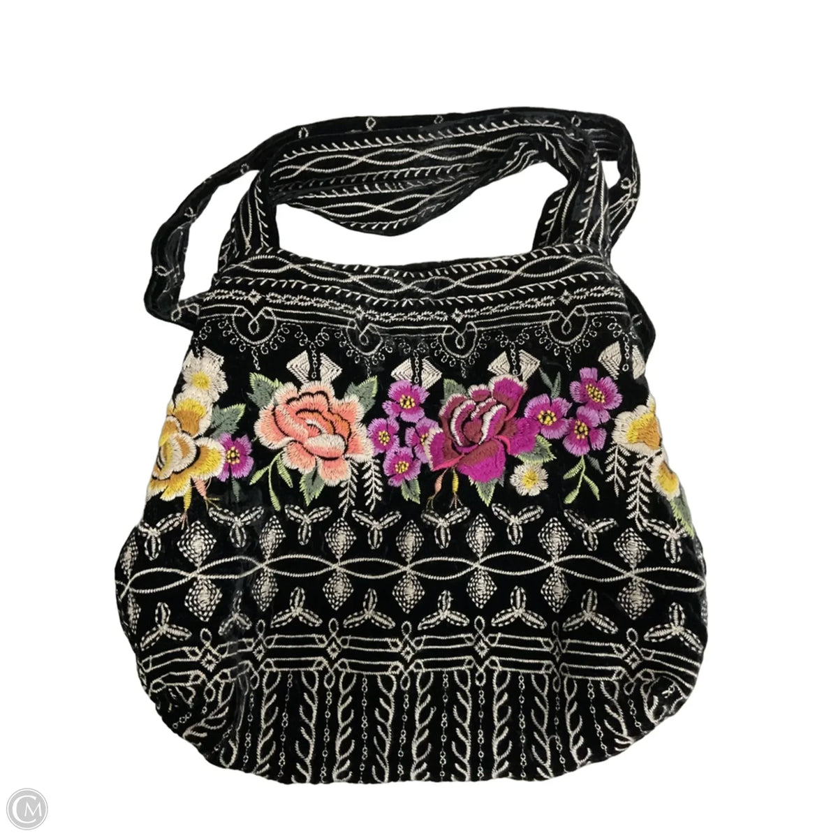 Tote Designer By Johnny Was, Size: Large