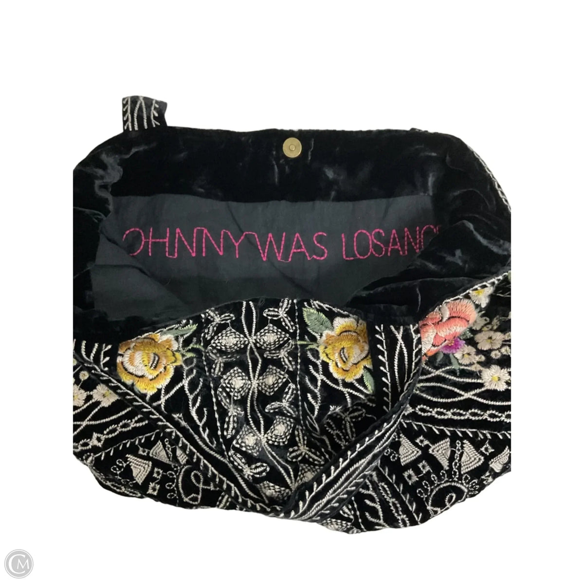 Tote Designer By Johnny Was, Size: Large