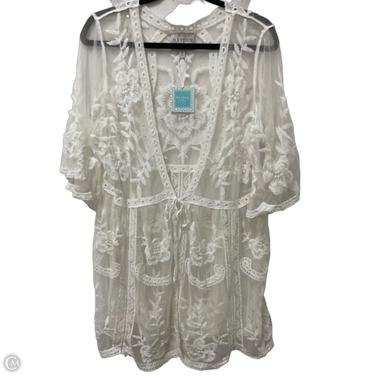 Swimwear Cover-up By Hayden La In White, Size: Osfm