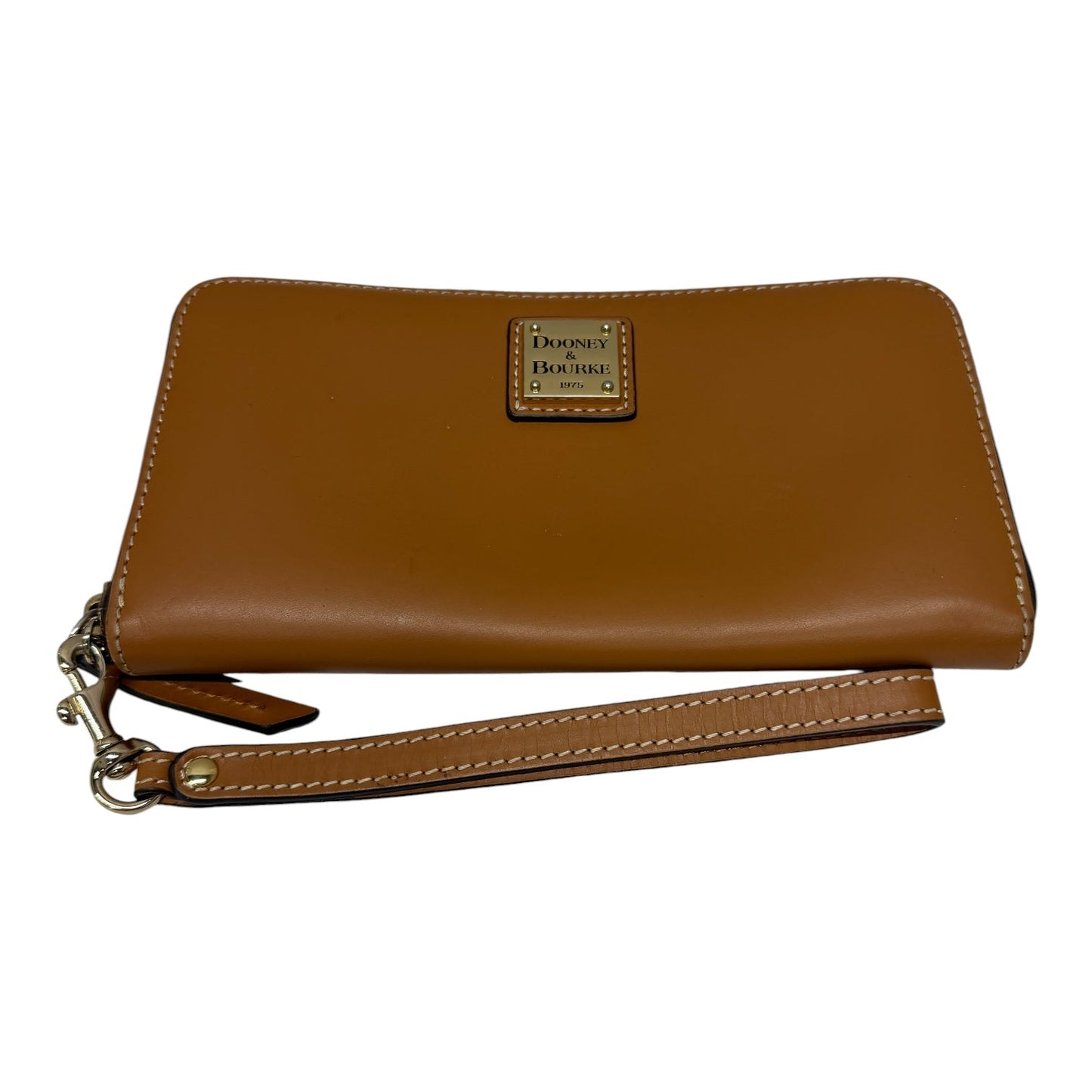 Wristlet Designer By Dooney And Bourke In Brown, Size:Large