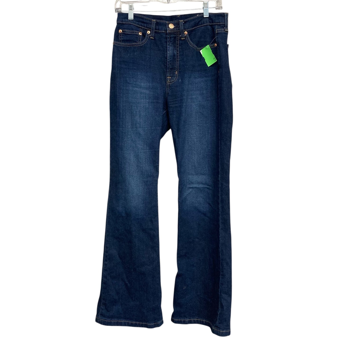 Jeans Flared By Gap In Blue Denim, Size:6