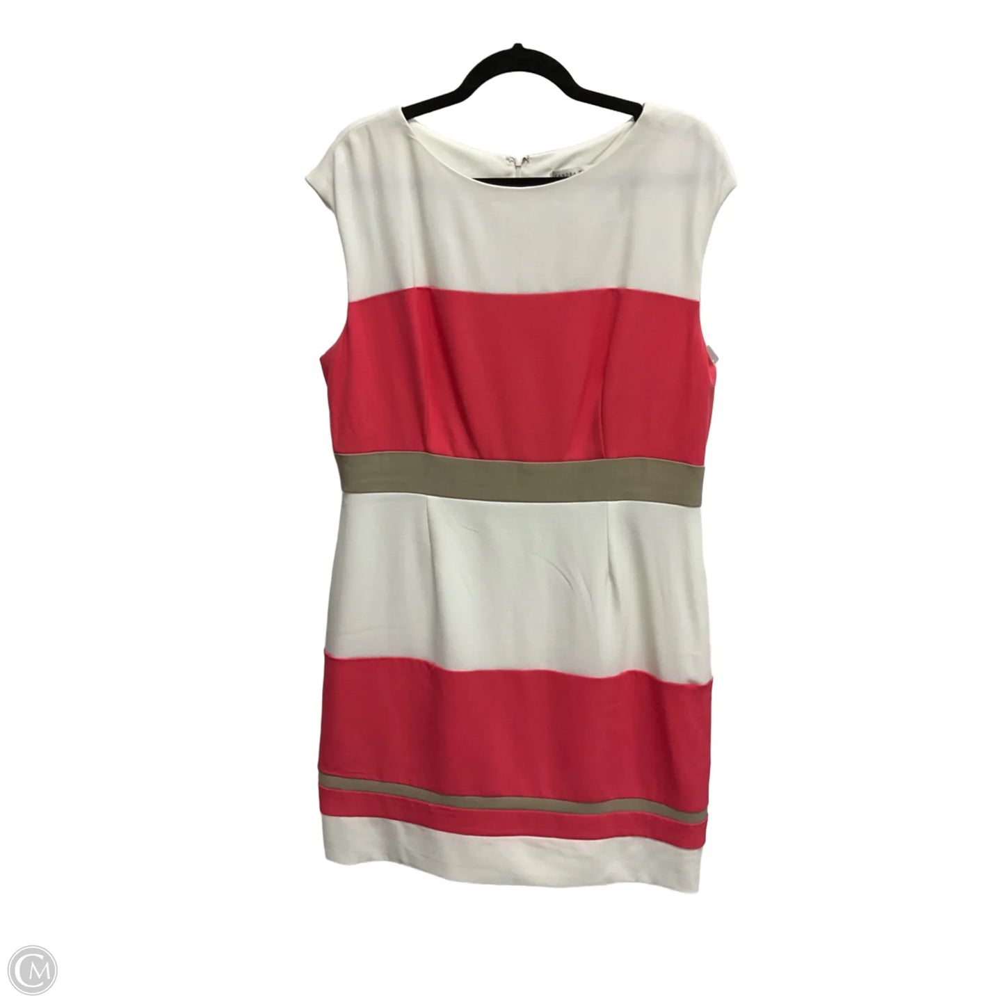 Dress Work By Sandra Darren In Multi-colored, Size: Xl