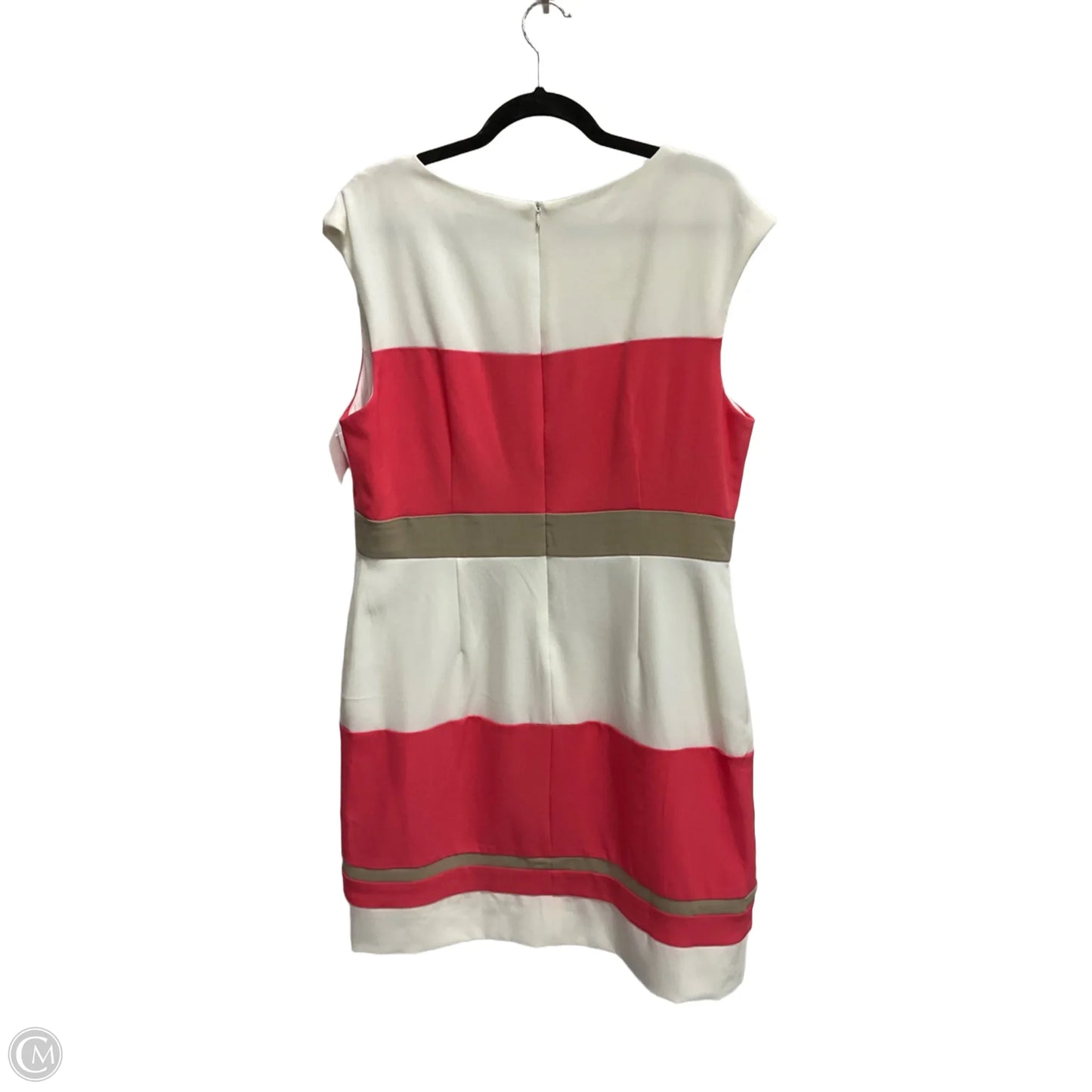 Dress Work By Sandra Darren In Multi-colored, Size: Xl