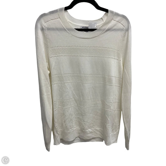 Sweater By Athleta In Cream, Size: L