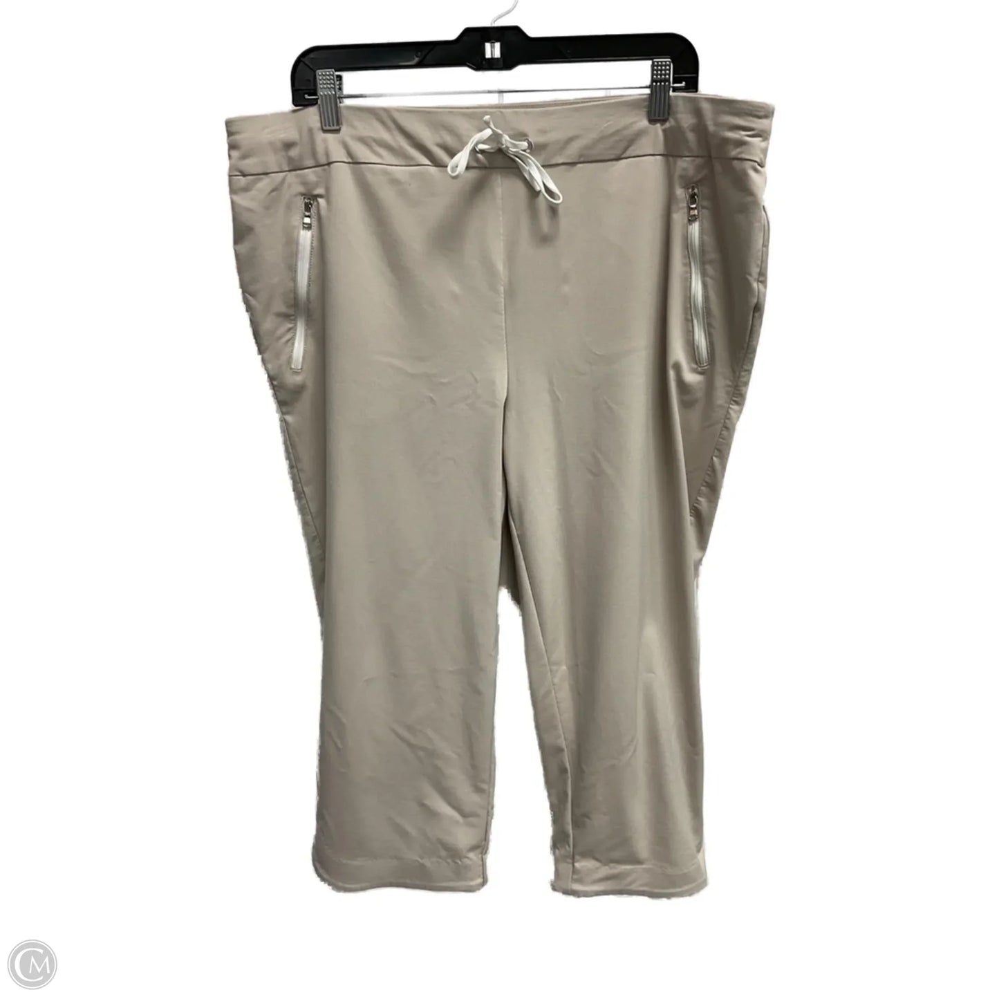 Capris By Chicos In Beige, Size: 16