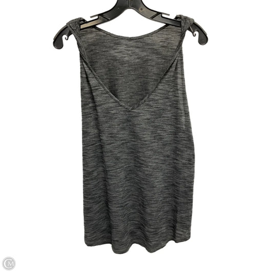 Athletic Tank Top By Lululemon In Grey, Size: M
