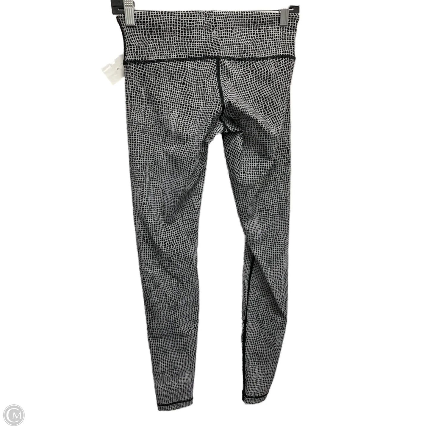 Athletic Leggings By Lululemon In Geometric Pattern, Size: S