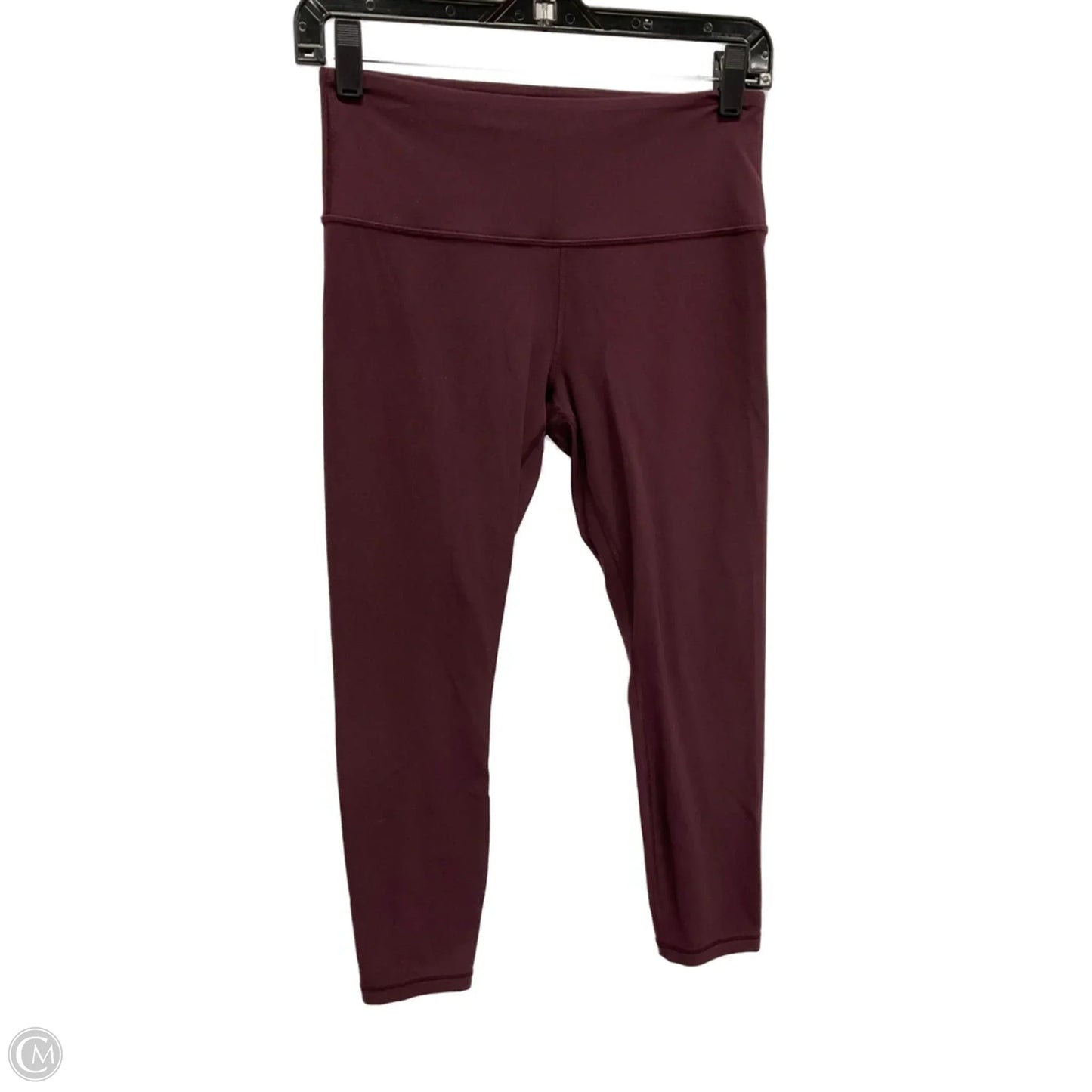 Athletic Leggings By Athleta In Maroon, Size: Sp