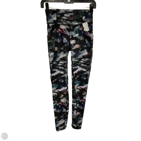 Athletic Leggings By Lululemon In Floral Print, Size: S