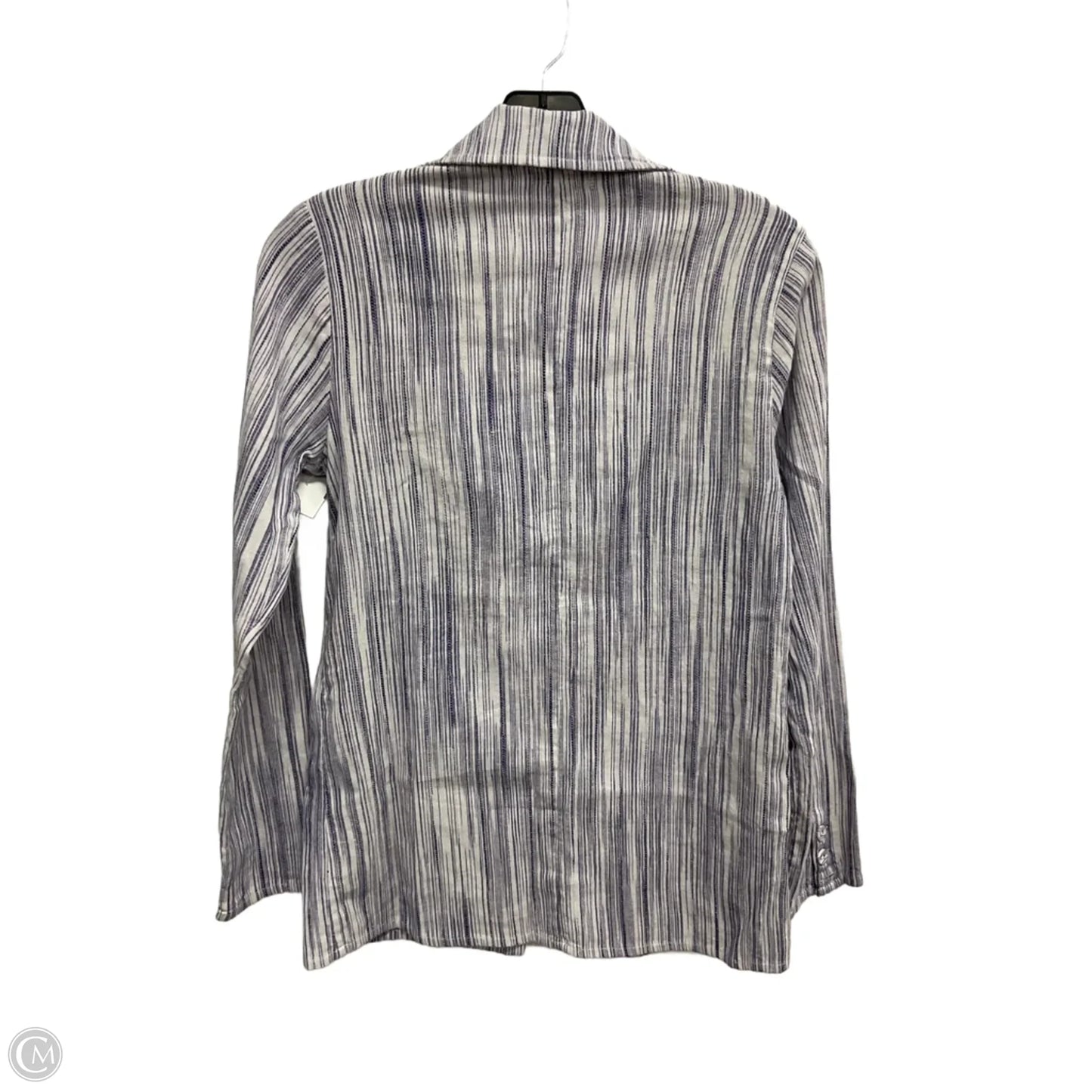 Blazer By Clothes Mentor In Striped Pattern, Size: Xs