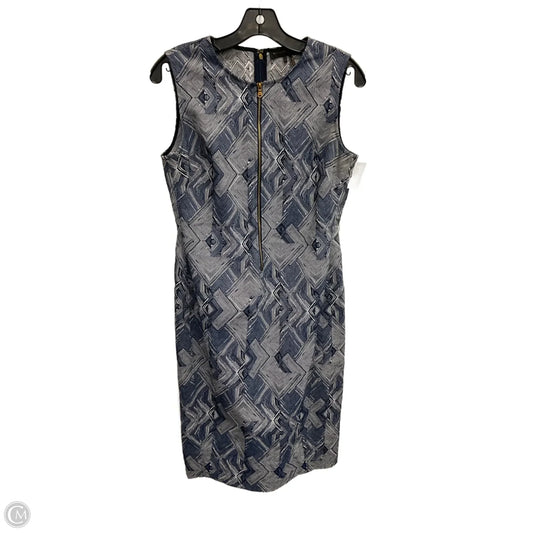 Dress Work By Donna Karan In Blue, Size: S