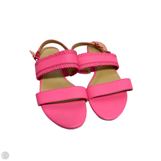 Sandals Flats By Talbots In Pink, Size: 7.5