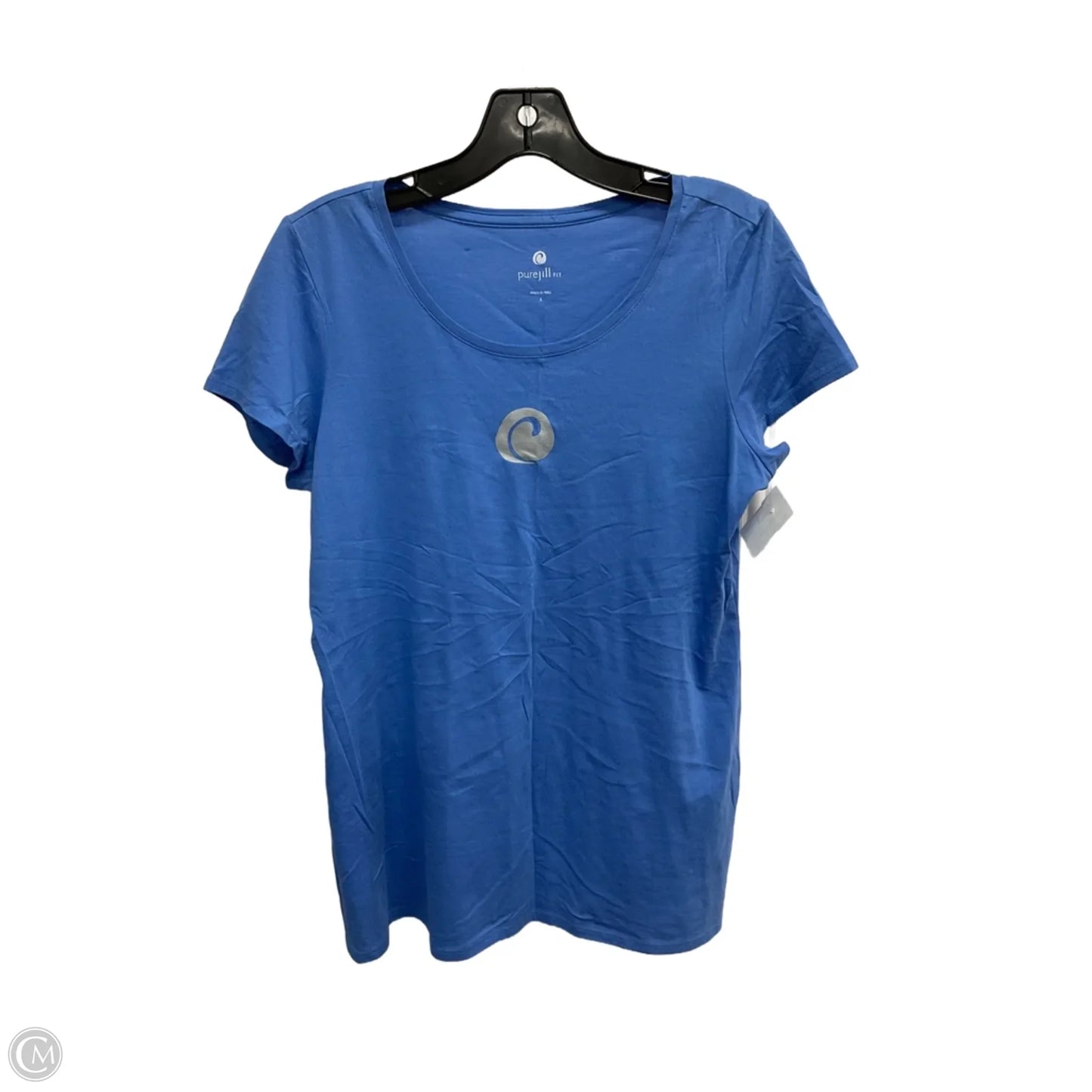 Athletic Top Short Sleeve By J. Jill In Blue, Size: S