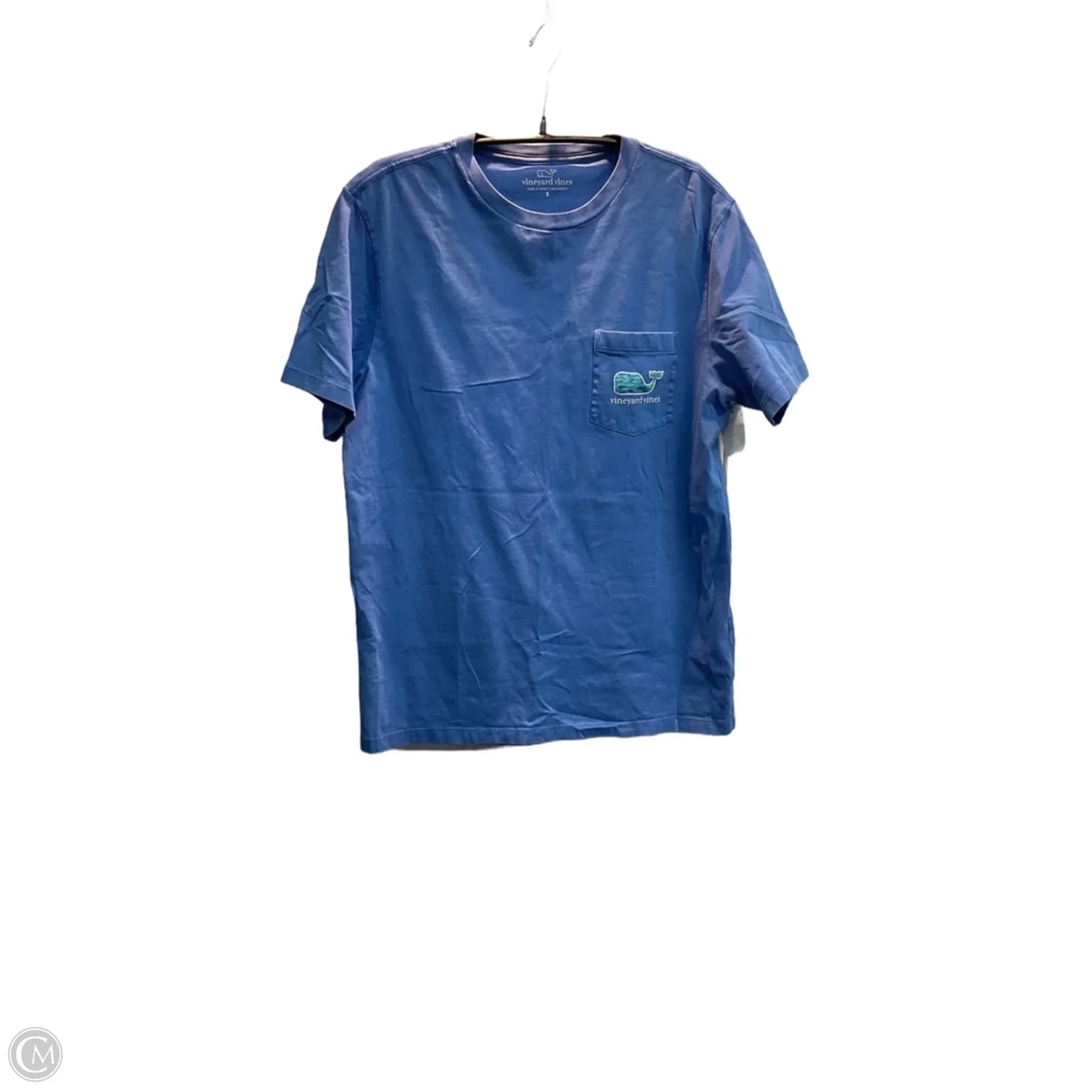 Top Short Sleeve Basic By Vineyard Vines In Blue, Size: S