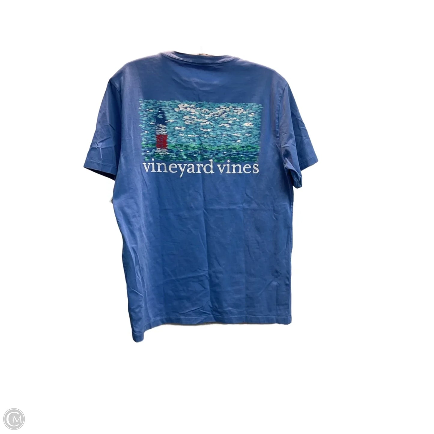 Top Short Sleeve Basic By Vineyard Vines In Blue, Size: S