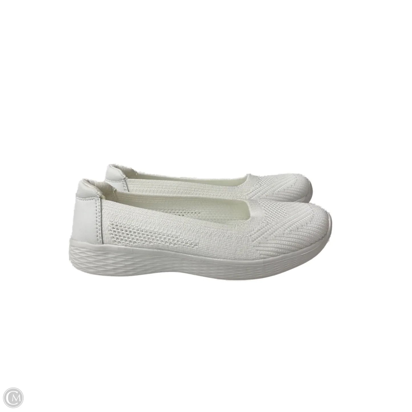 Shoes Flats By Clothes Mentor In White, Size: 6