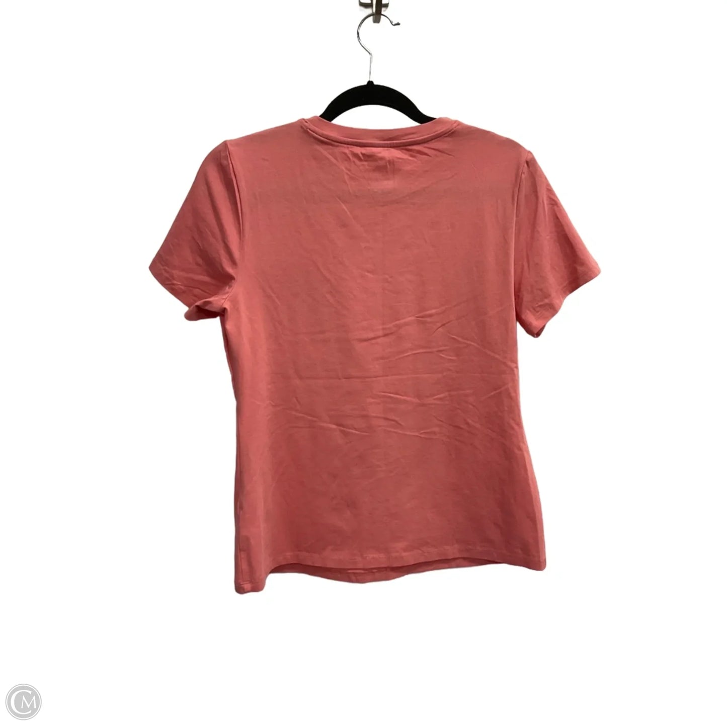 Top Short Sleeve Basic By A New Day In Pink, Size: S