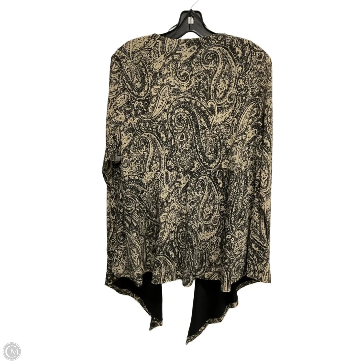 Top 2pc Long Sleeve By Jones New York In Beige, Size: L