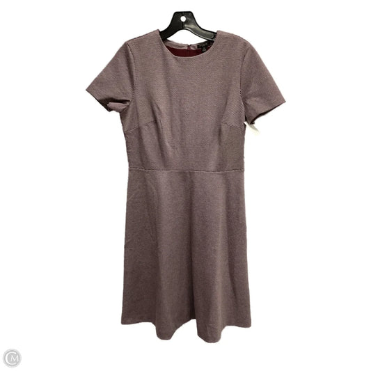 Dress Work By Ann Taylor In Maroon, Size: Sp