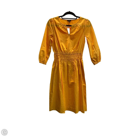 Dress Casual Midi By Talbots In Orange, Size: Xsp