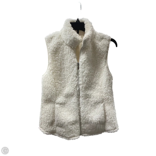 Vest Fleece By Izod In Cream, Size: S