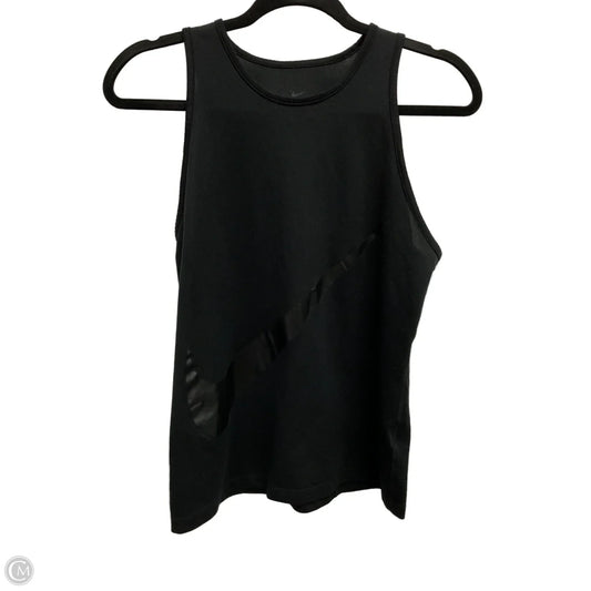 Athletic Tank Top By Nike In Black, Size: S