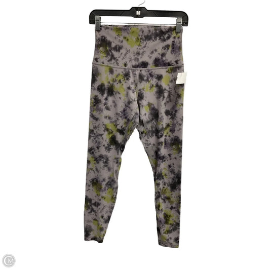 Athletic Leggings By Lululemon In Multi-colored, Size: M