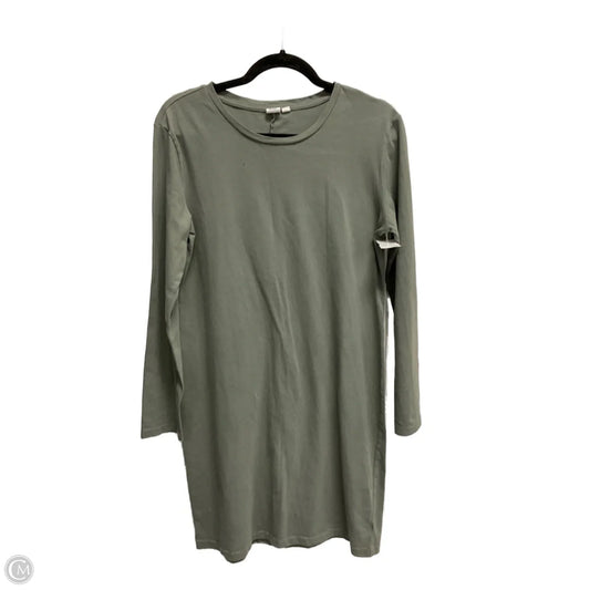 Dress Casual Midi By Gap In Green, Size: M