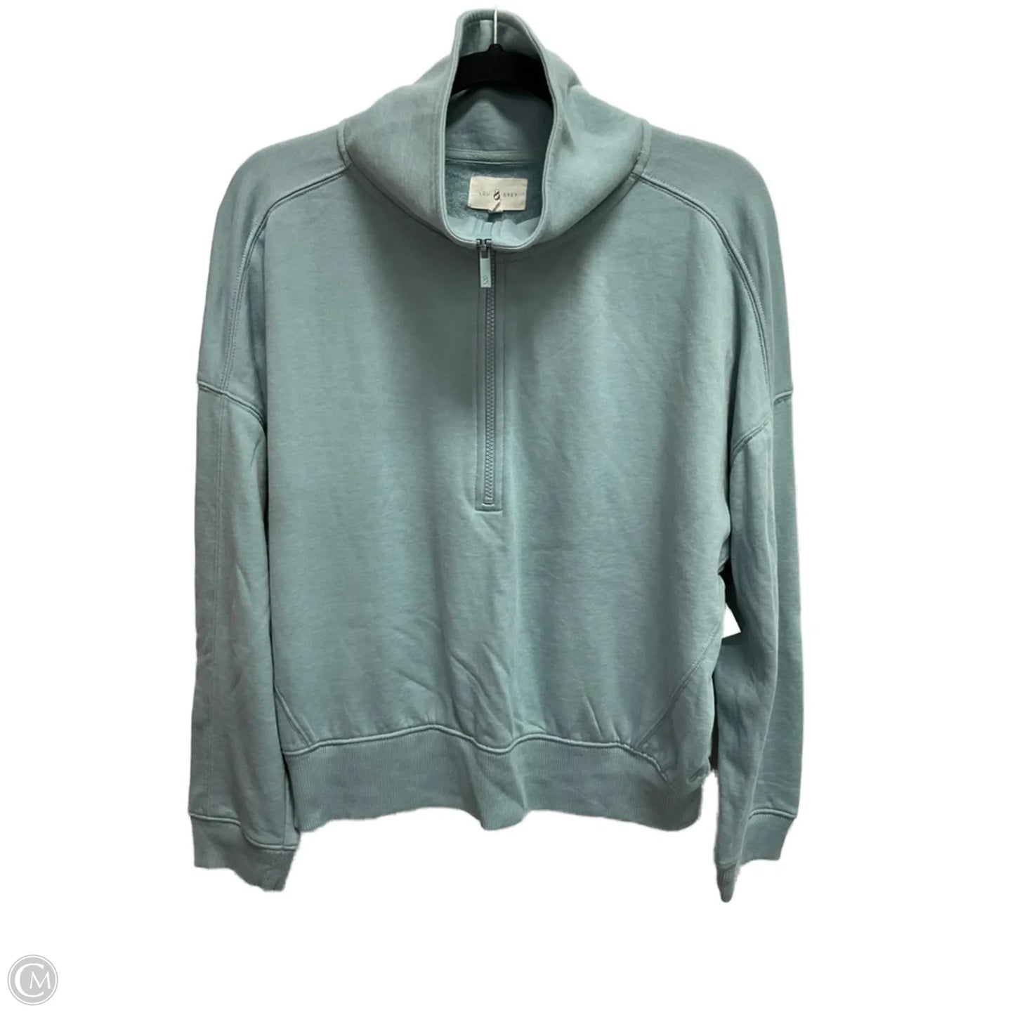 Sweatshirt Collar By Lou And Grey In Blue, Size: Xl