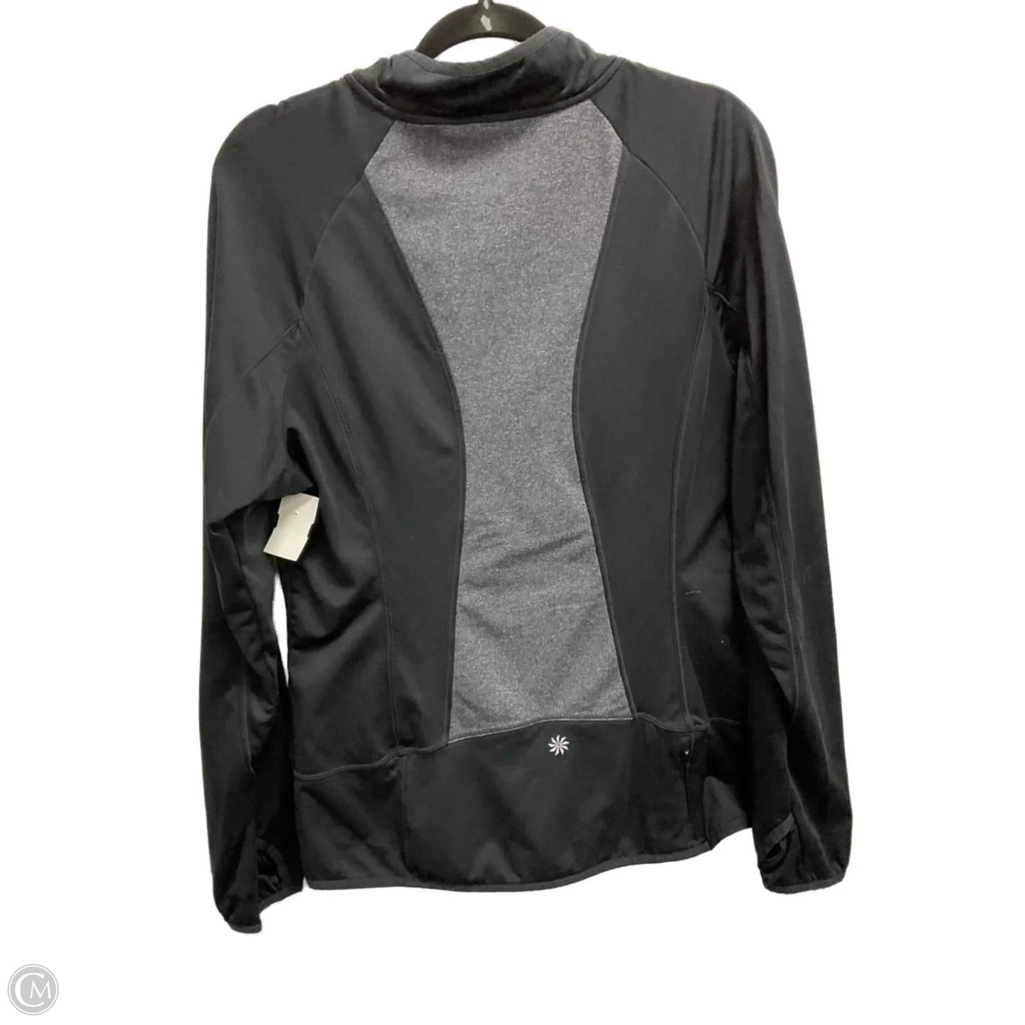 Athletic Jacket By Athleta In Black, Size: Xl