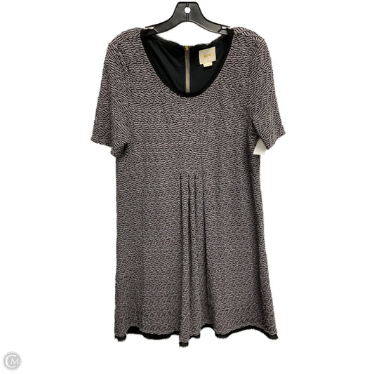 Dress Casual Midi By Maeve In Grey, Size: L
