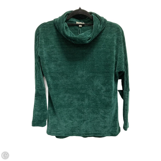 Sweater By Chenault In Green, Size: S