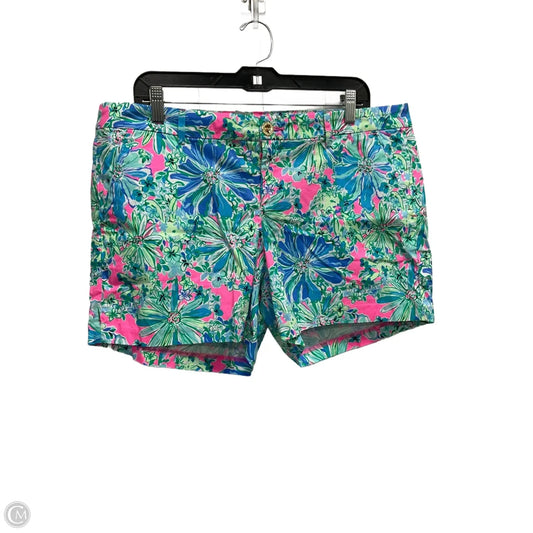 Shorts Designer By Lilly Pulitzer In Multi-colored, Size: 14