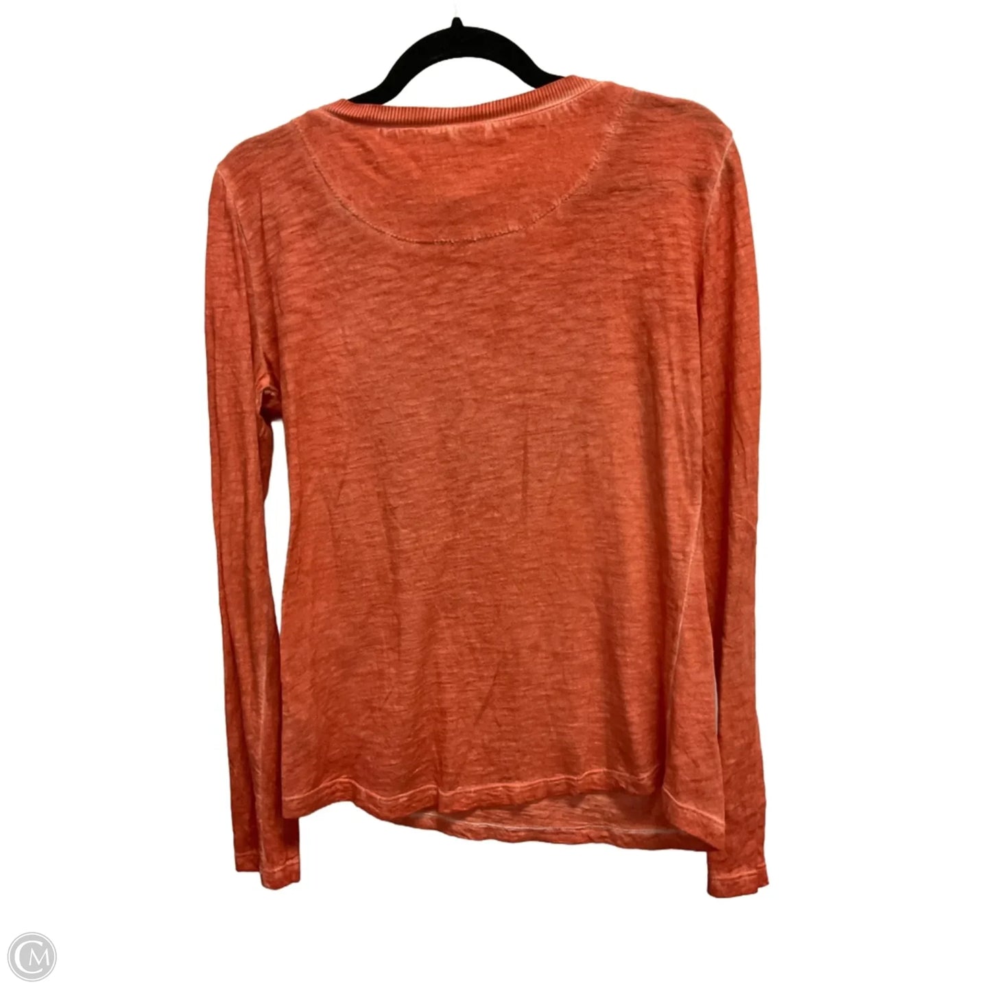 Top Long Sleeve By Free People In Orange, Size: L