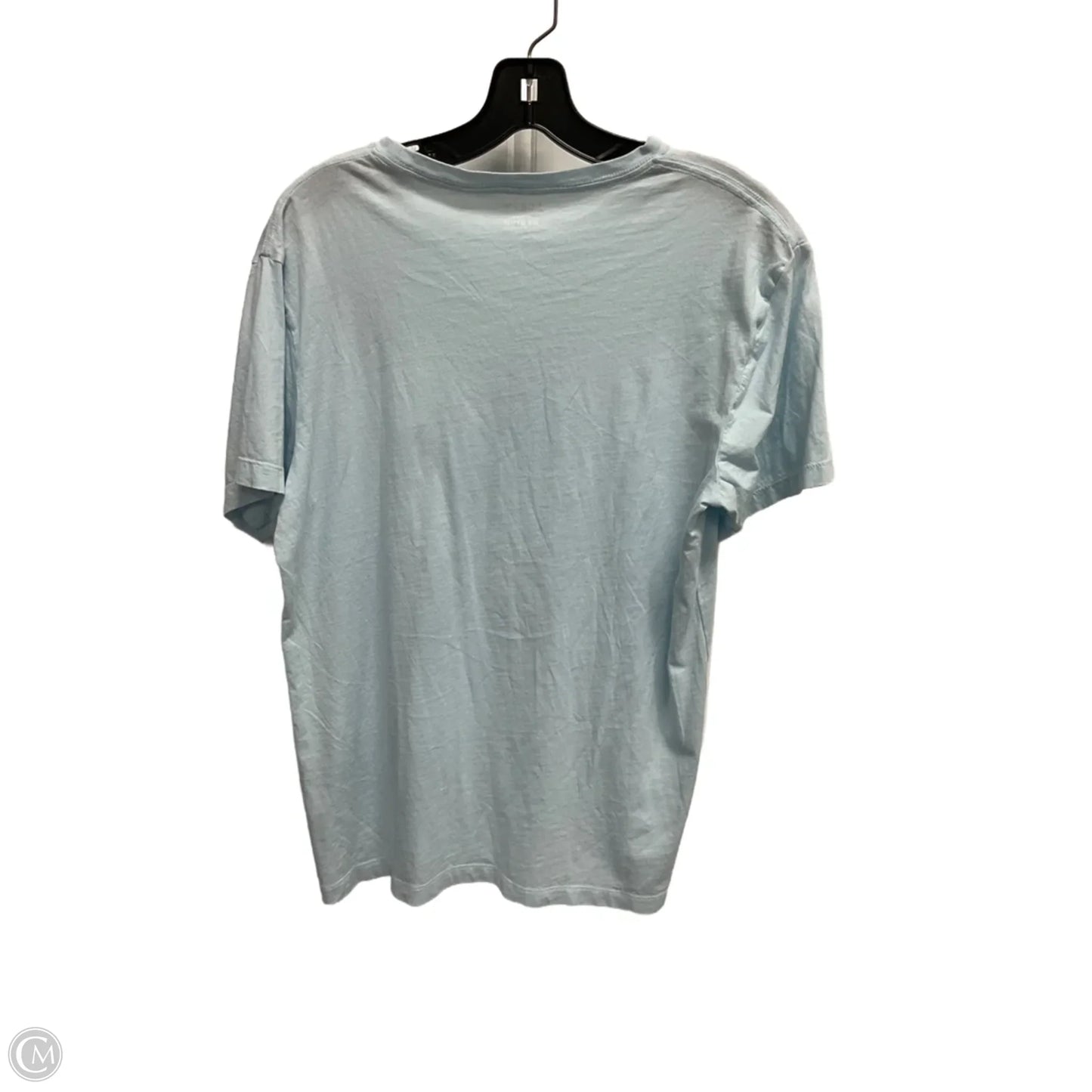 Top Short Sleeve Basic By J. Crew In Blue, Size: M