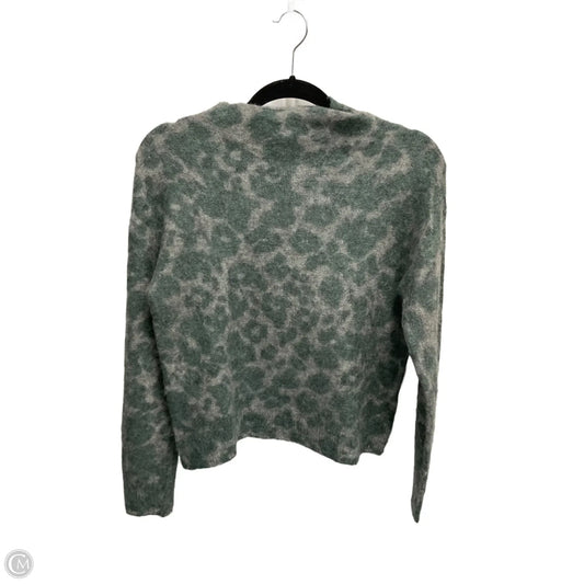 Sweater By Anthropologie In Green & Grey, Size: Xs