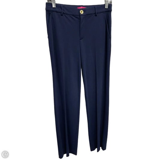 Pants Designer By Lilly Pulitzer In Navy, Size: 0