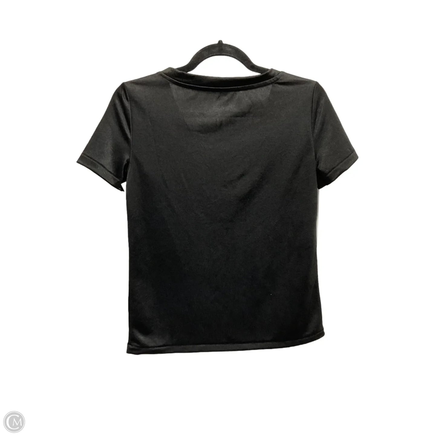 Top Short Sleeve Basic By Gap In Black, Size: Xxs