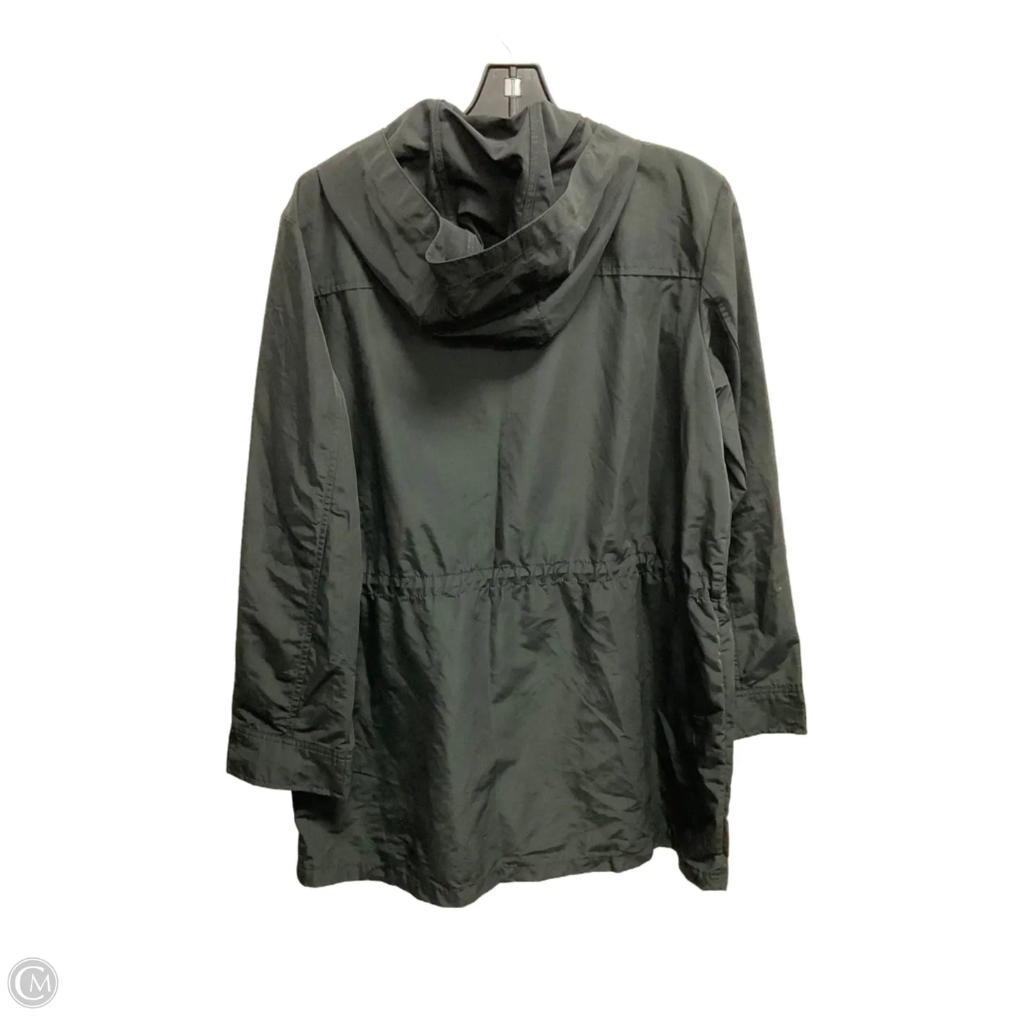 Jacket Windbreaker By J. Crew In Black, Size: M