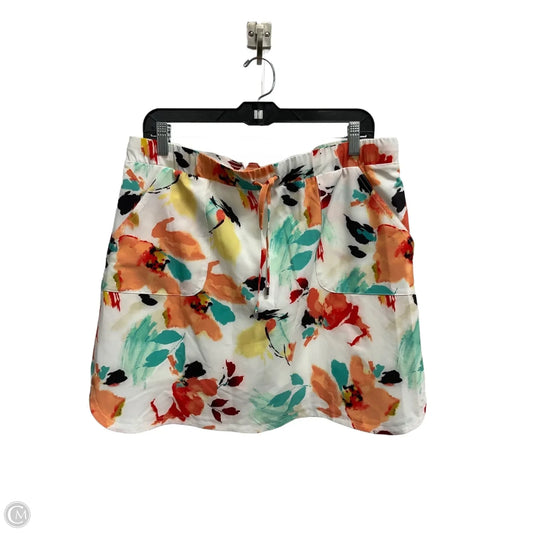 Athletic Skort By Chicos In Multi-colored, Size: 12