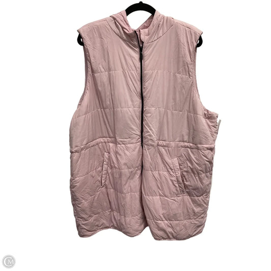 Vest Puffer & Quilted By Torrid In Pink, Size: 4x