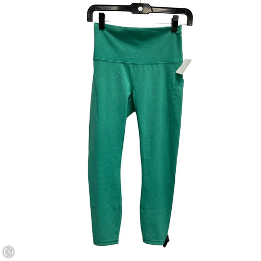 Athletic Leggings By Lululemon In Green, Size: S
