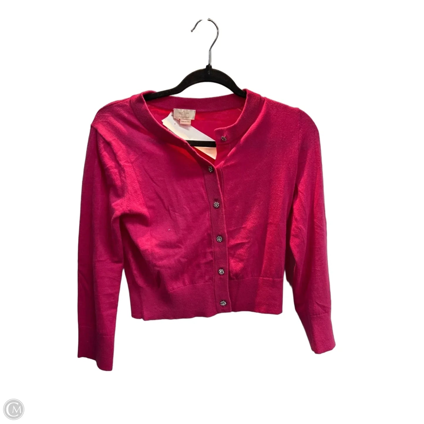Cardigan Designer By Kate Spade In Pink, Size: Xs