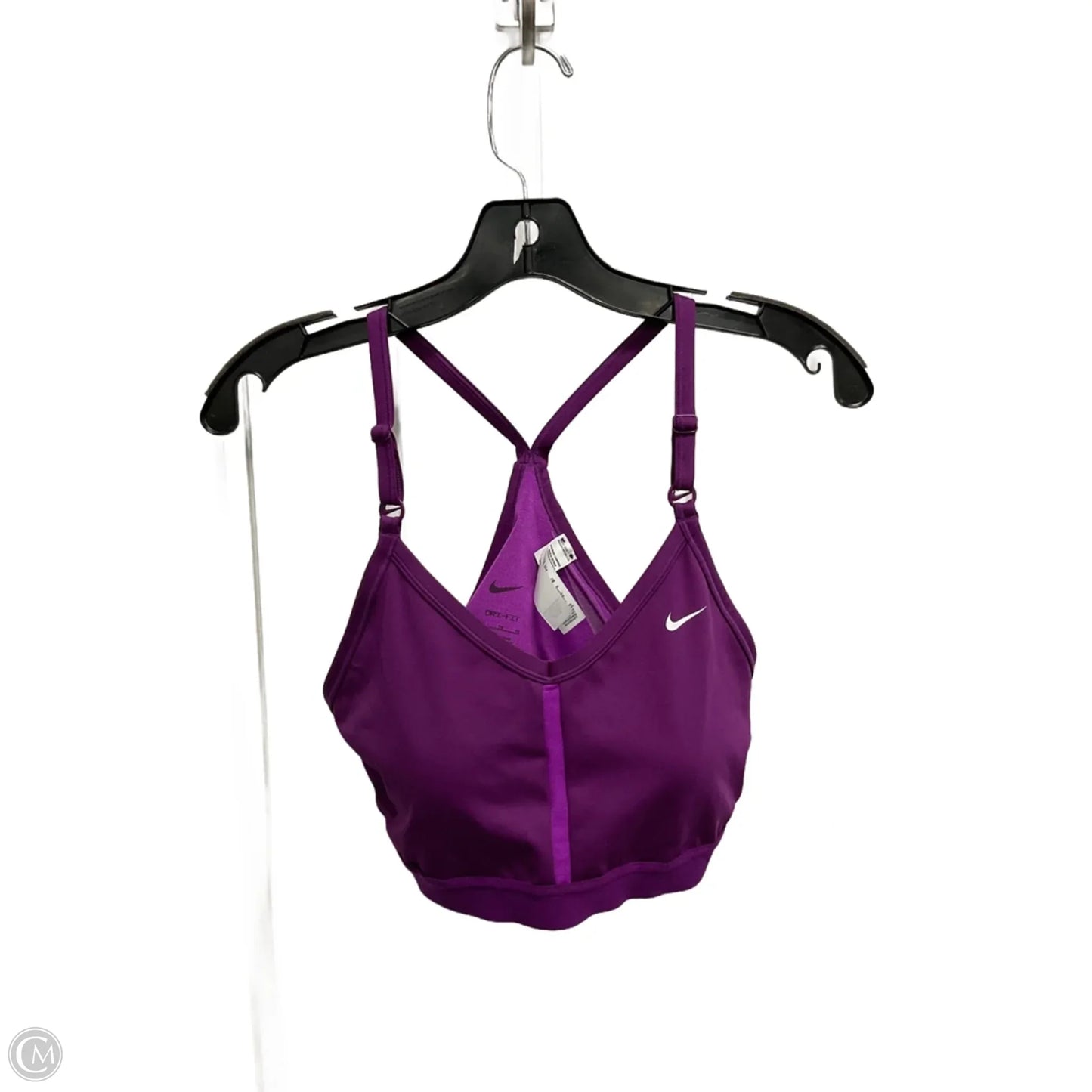 Athletic Bra By Nike In Purple, Size: Xl