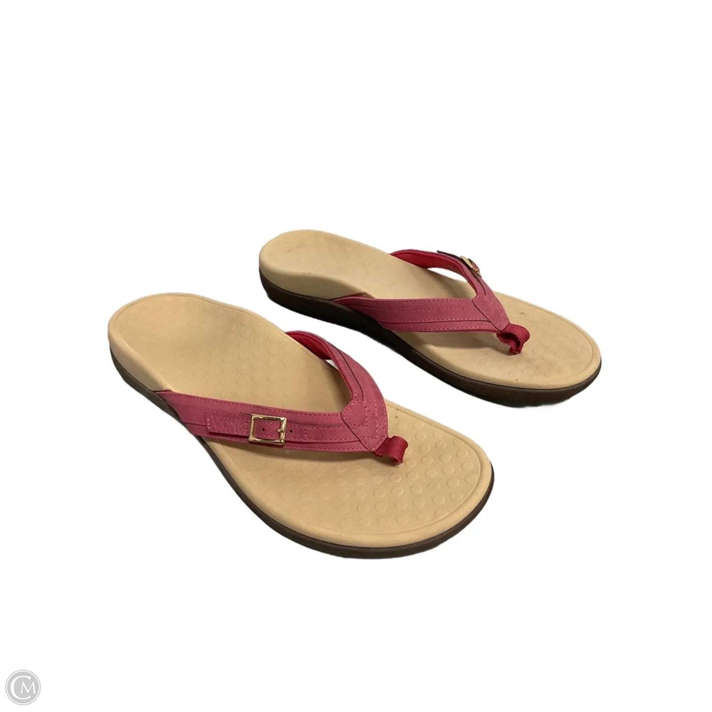 Sandals Flip Flops By Vionic In Pink, Size: 10