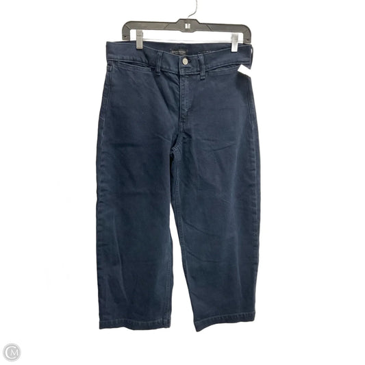 Jeans Wide Leg By Banana Republic In Blue Denim, Size: 6