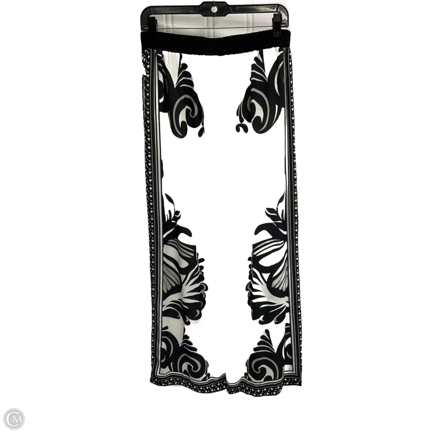 Pants Wide Leg By Tahari In Black & White, Size: 10