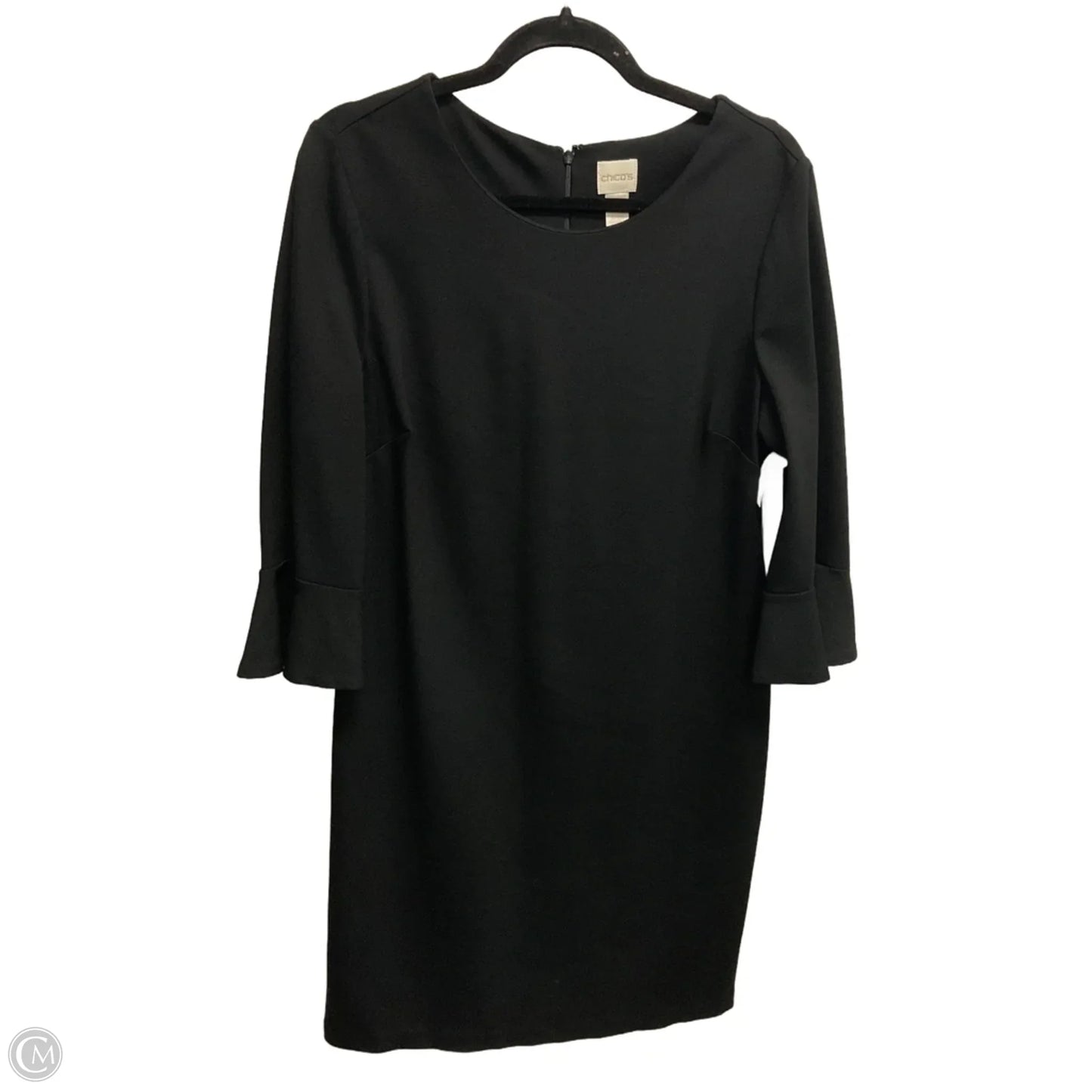 Dress Work By Chicos In Black, Size: L
